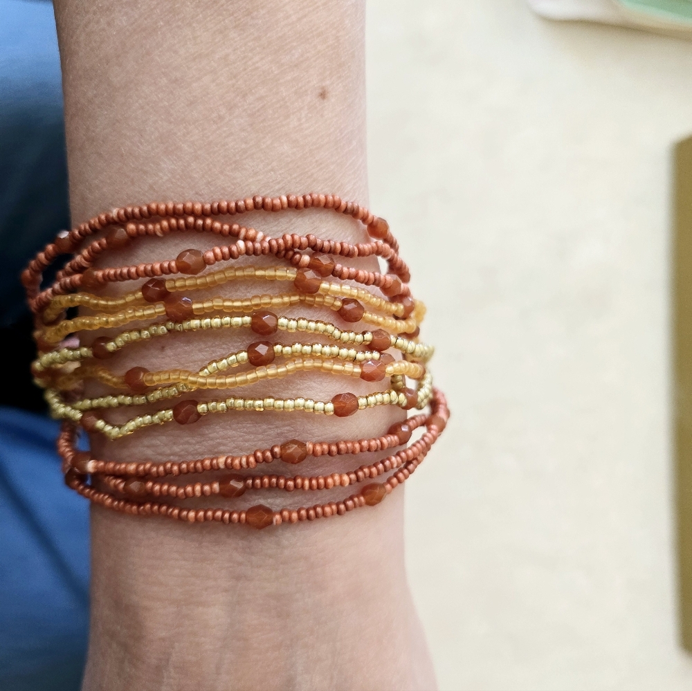 Elegant Multicolor Beaded Bracelet